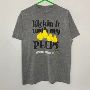 Peeps Kickin It With My Peeps National Harbor, MD Maryland Factory Shirt Small